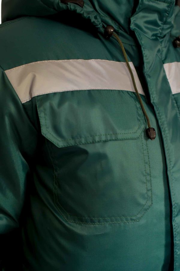 Куртка утепленная FREE WORK Эксперт темно-зеленый фото