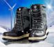 Ботинки утепленные с высокими берцами ARDON Snowman, Черный, 40